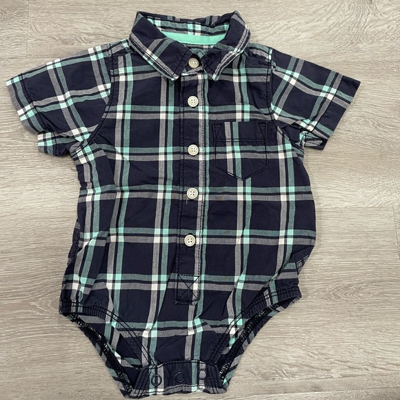 Button down onesie